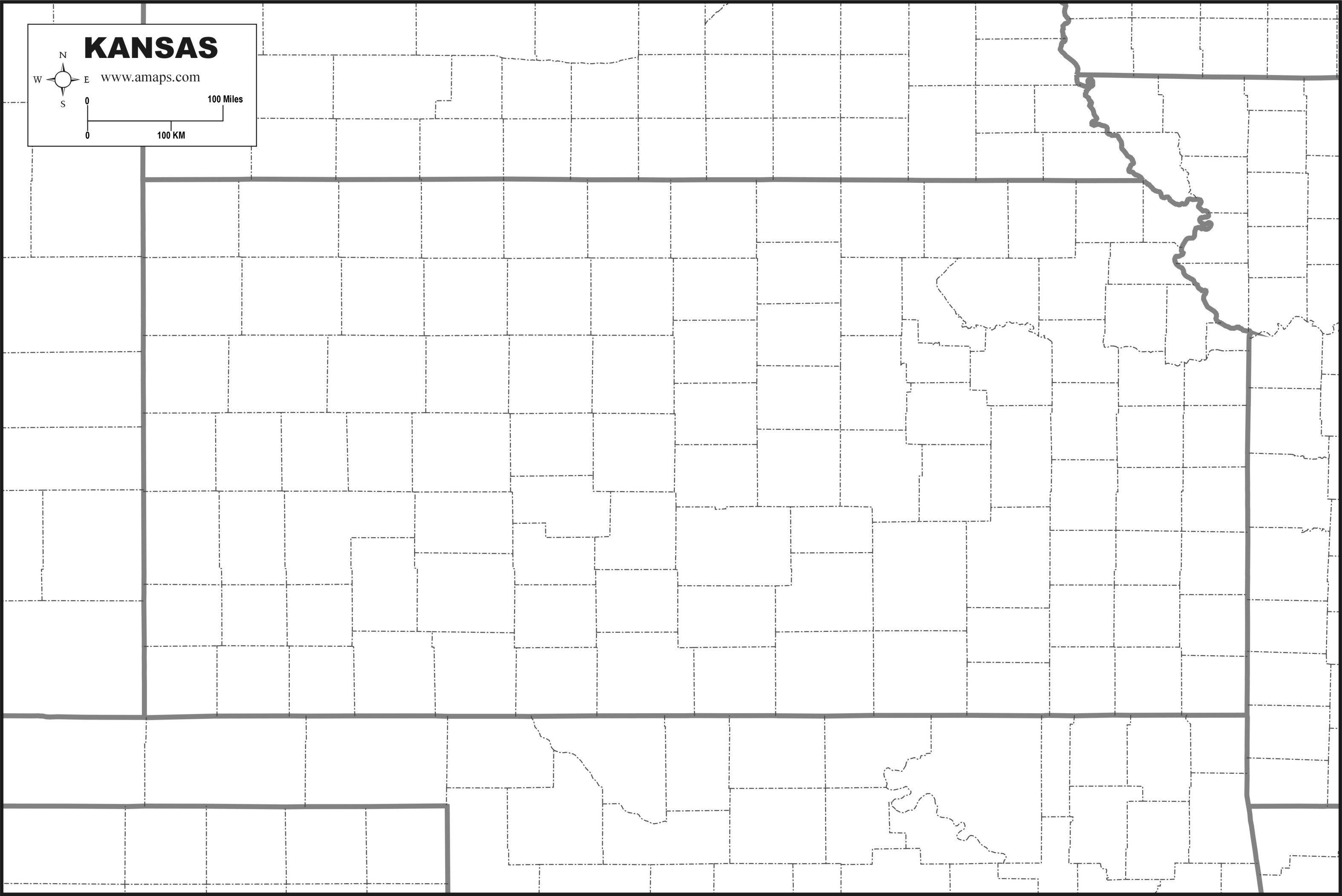 FREE MAP OF KANSAS